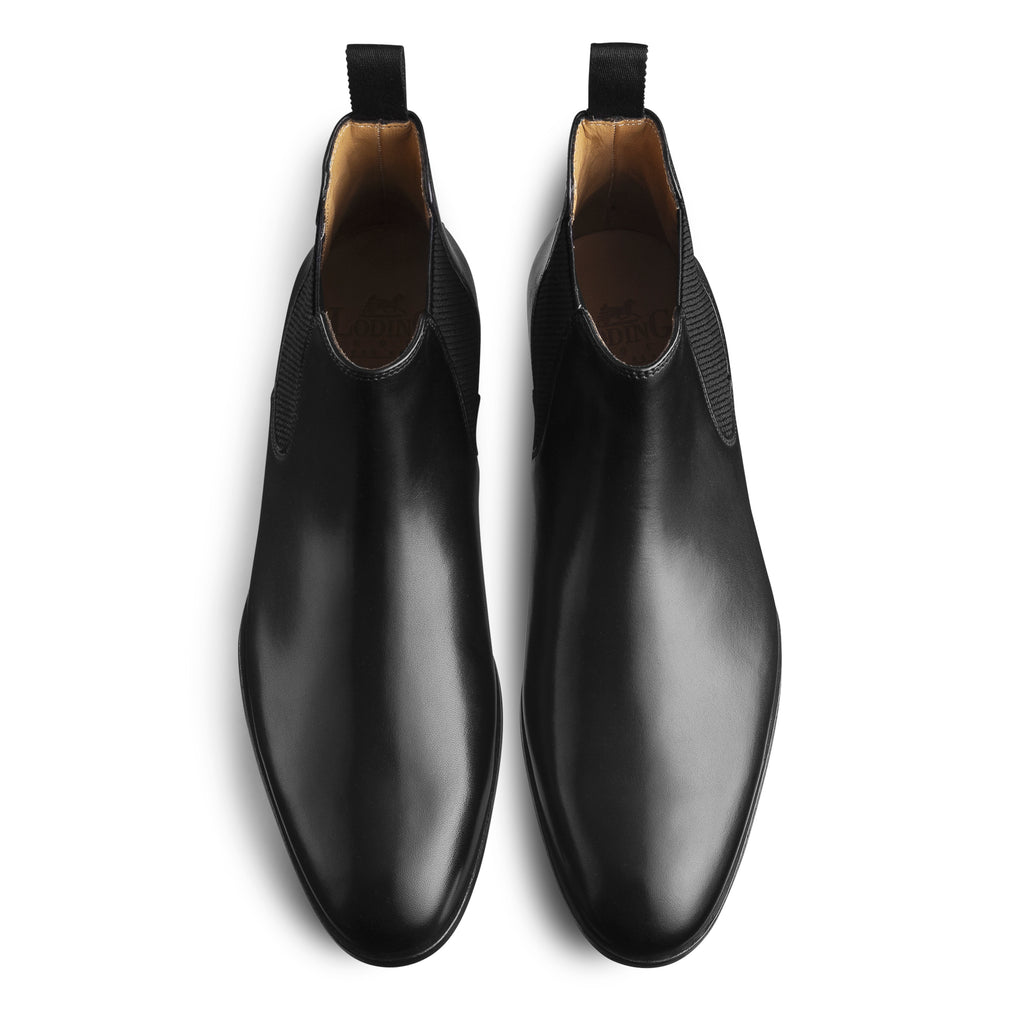 Bottines Chelsea noir haut de gamme pour homme