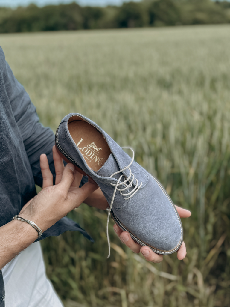 Chaussures bleues pour hommes LodinG