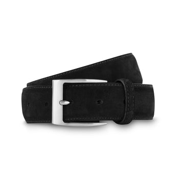 swatche, ceinture en daim pour homme marque Loding noir