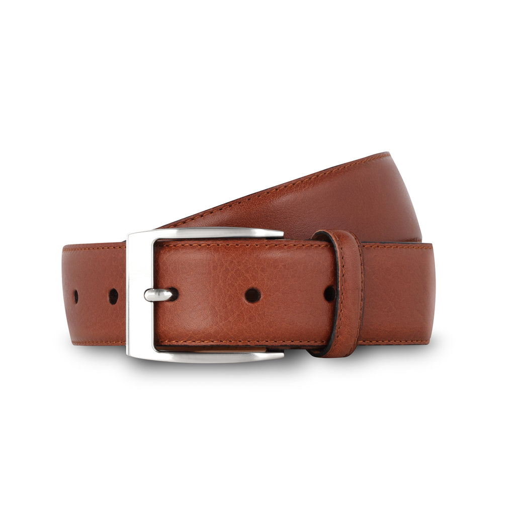 swatche, Ceinture homme en cuir grainé gold