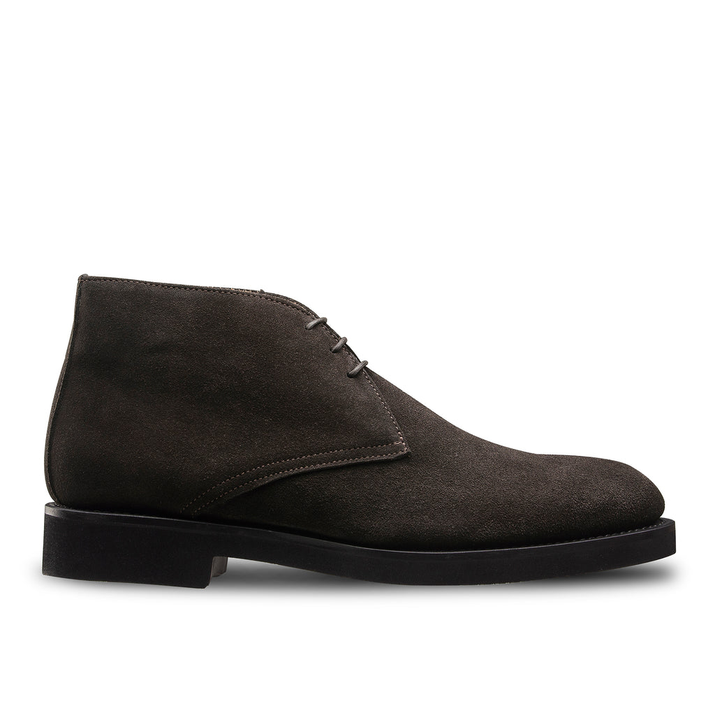 Bottines Chukka Saul 376 veau velours marron