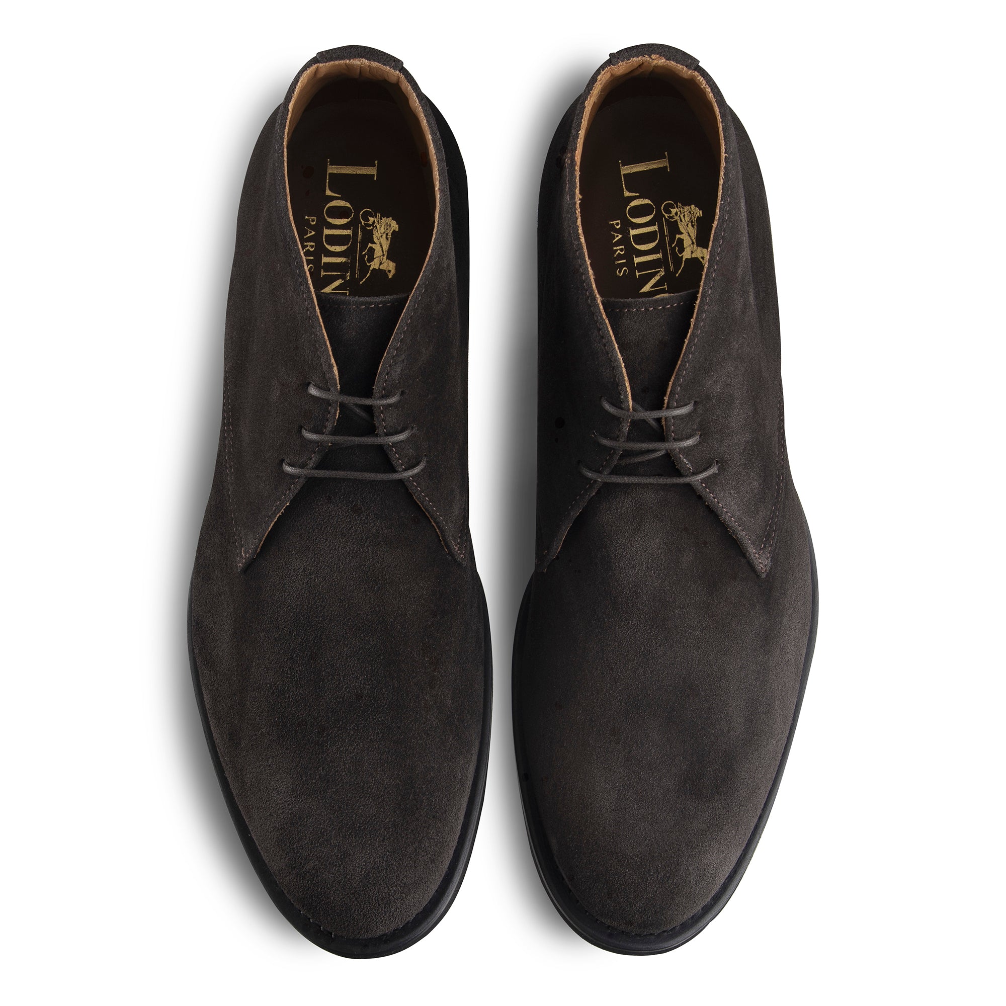 LODING SHOES チャッカブーツ Bottines Chukka homme en cuir haut de gamme - LodinG
