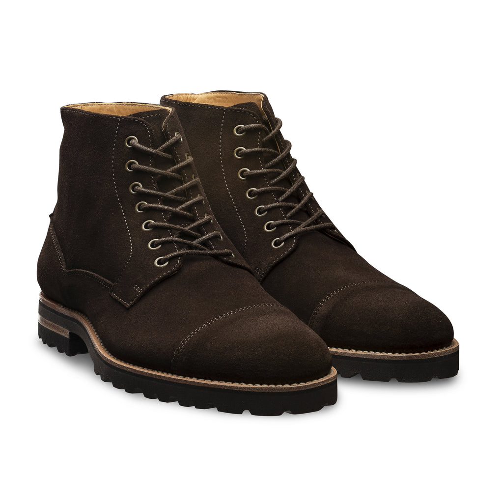 Bottines semelle commando pour homme 