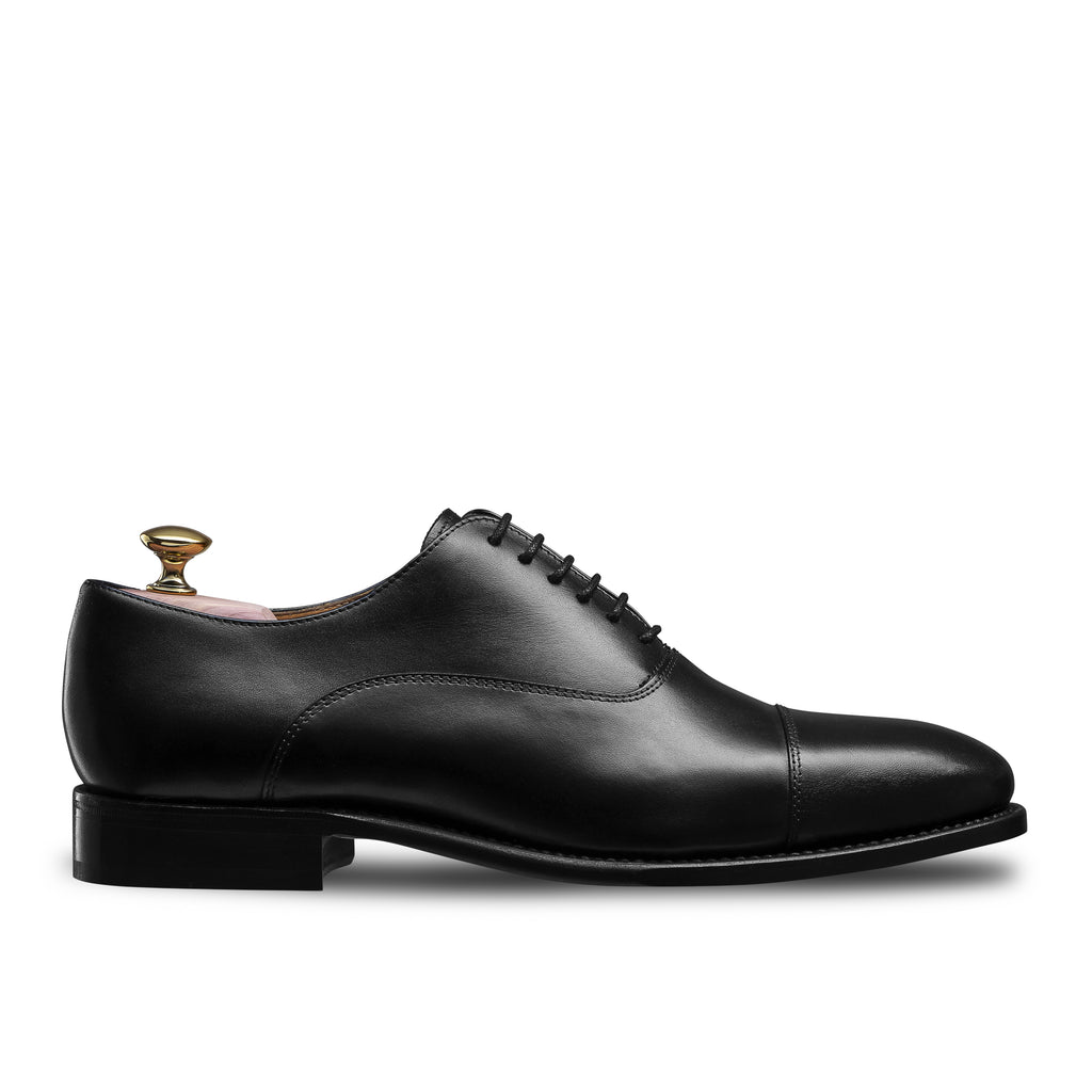 chaussures noires à lacets pour homme