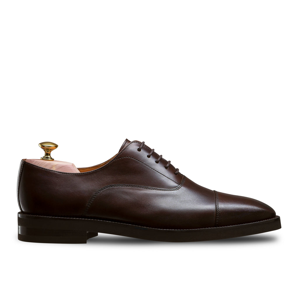 Chaussures de ville marron semelle gomme pour homme