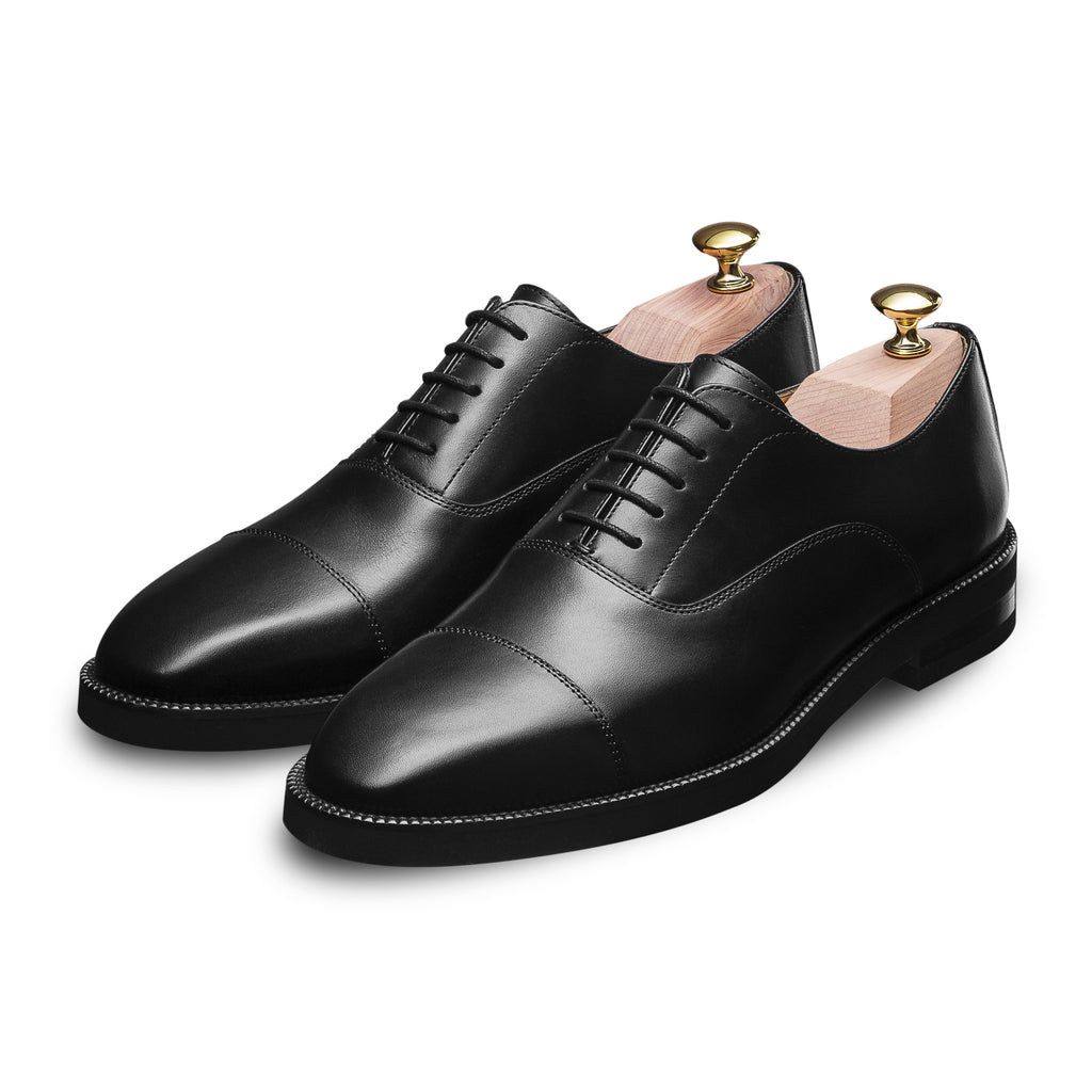 Chaussures de ville noir pour homme. Semelle gomme ultra-légère. swatche