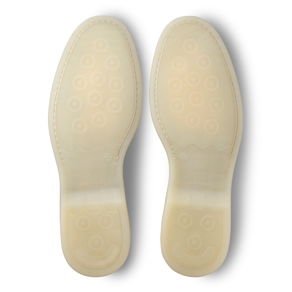 Mocassin d'été veau velours bleu semelle gomme Sienne 398