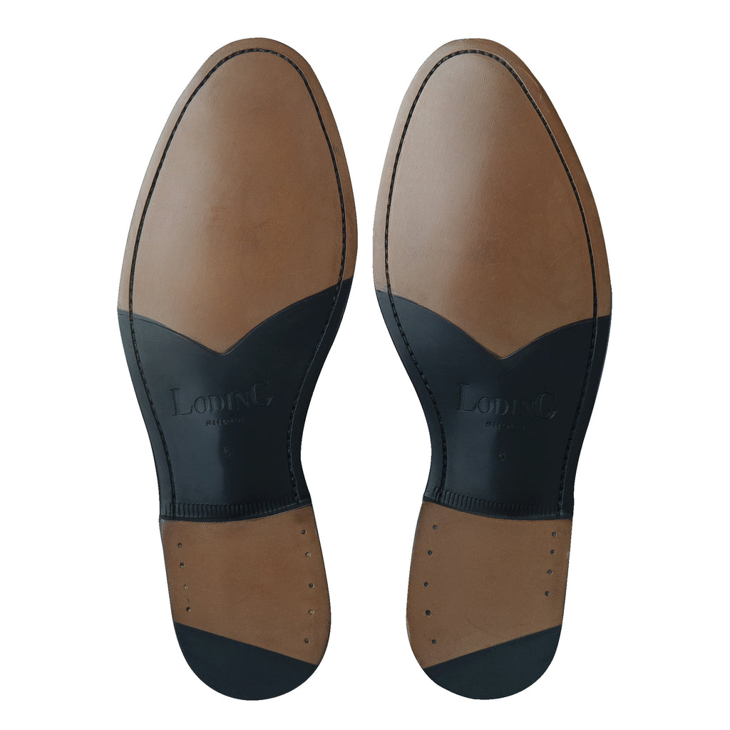 Mocassin à pampilles marron pour homme