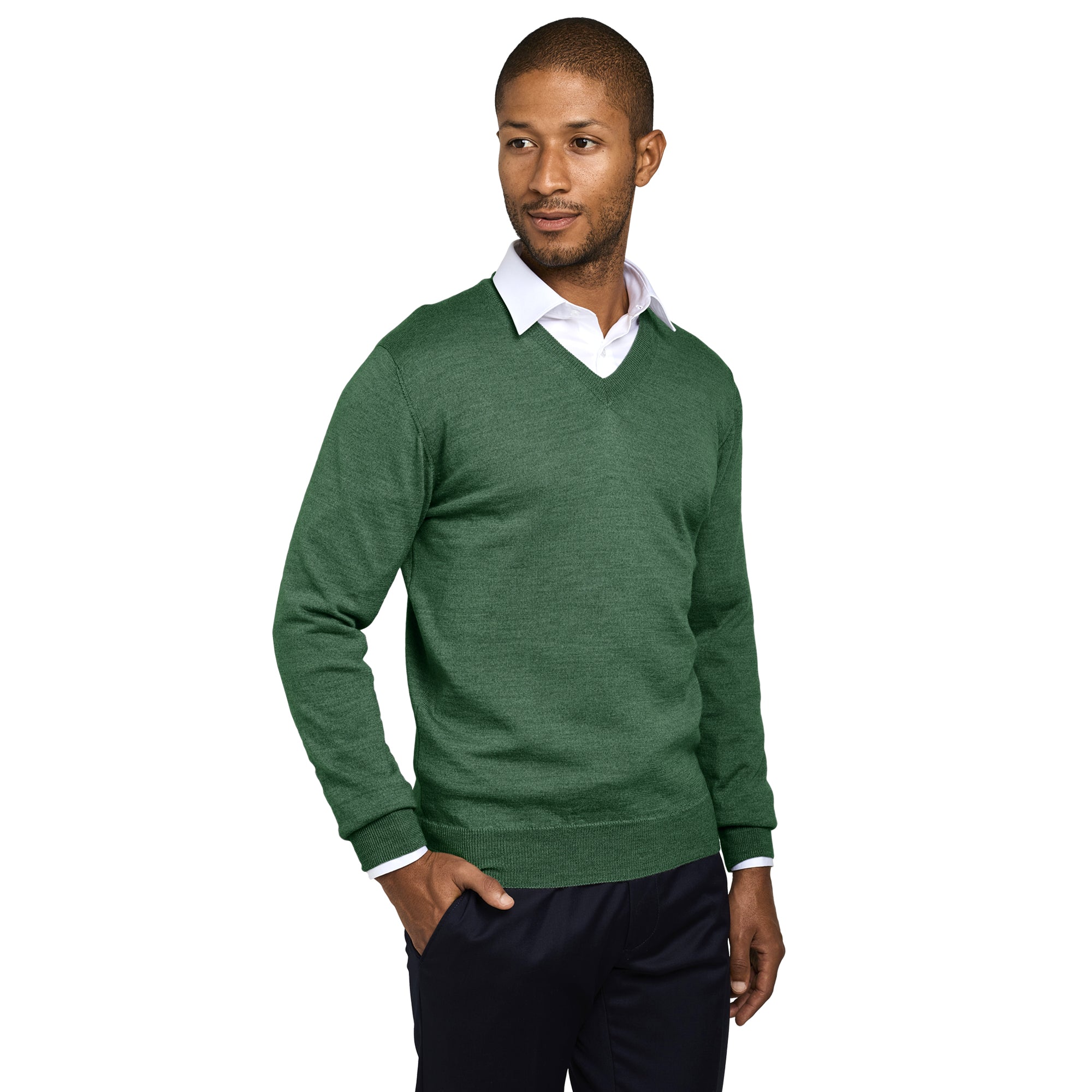 Neck Sweater Merino Wool V Neck T Shirt Navy Cashmere Merino