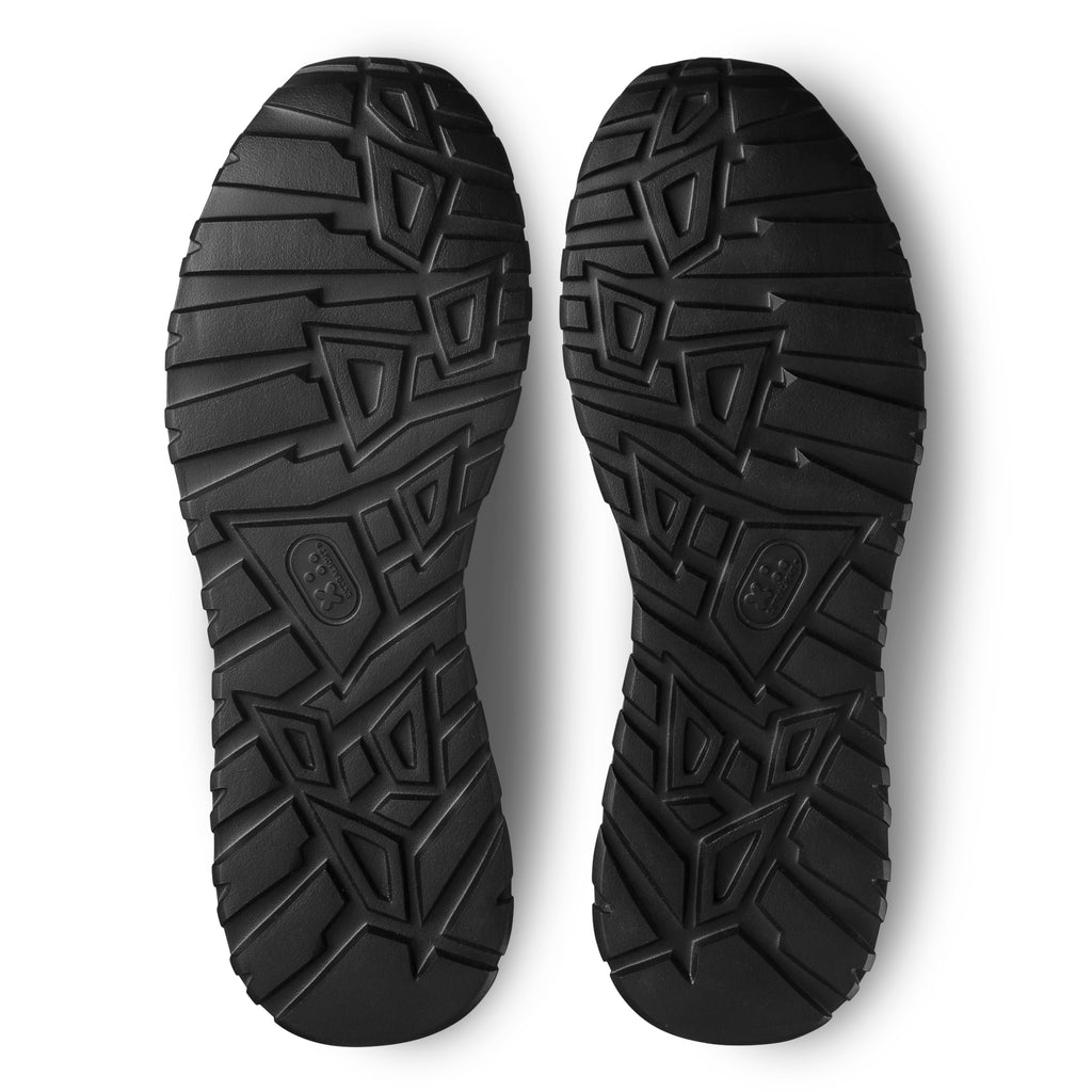 Semelle ultra-légère Sneakers noirs en cuir pour homme