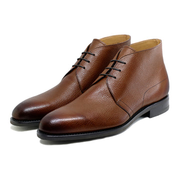 swatche, Bottines Chukka en cuir de veau pleine fleur et cousu Goodyear pour hommes