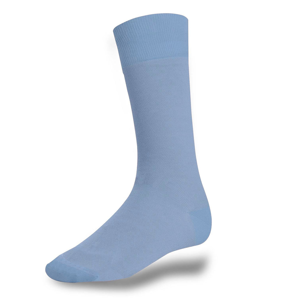 swatche, Homme chaussettes bleu ciel caviar en coton fil d'Ecosse