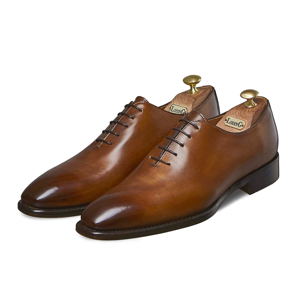 swatche, Richelieu One-Cut Napoli 385 cognac, chaussures de ville