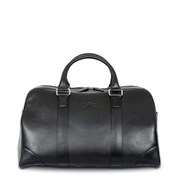 swatche, Loding Sac week-end de voyage en cuir noir