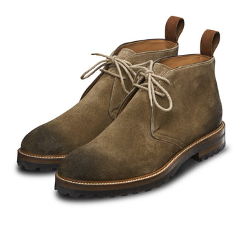 swatche, Bottines Desert Boots en veau velours pour hommes Loding