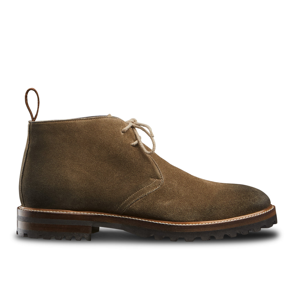 Bottines Desert Boots en veau velours