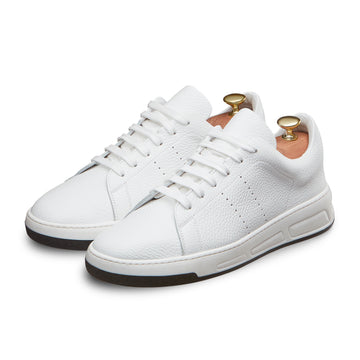 swatche, Tennis, sneaker en cuir blanc pour hommes, confortable, réssistante, Loding