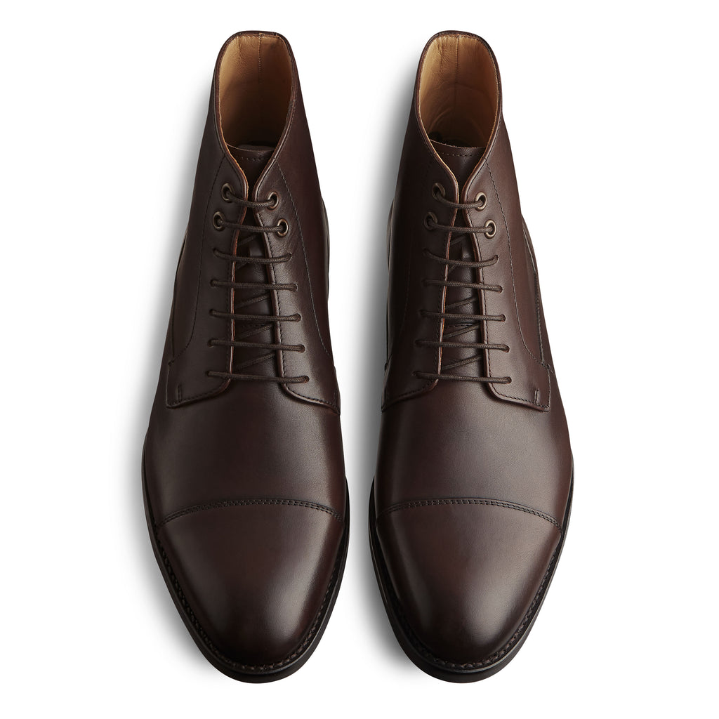 Bottines marron en cuir Loding 