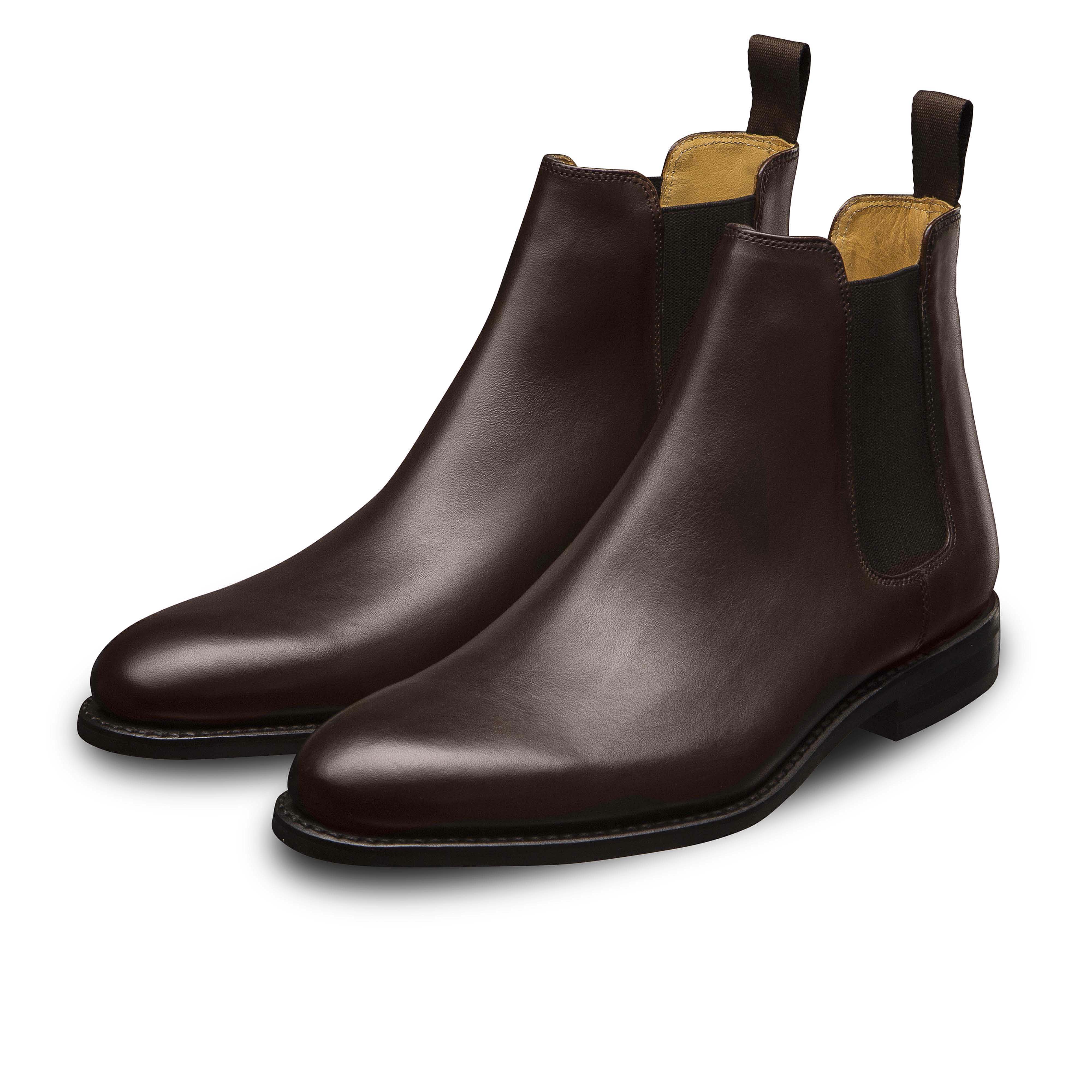 Bottines Chelsea homme marron, Chelsea Boots en cuir