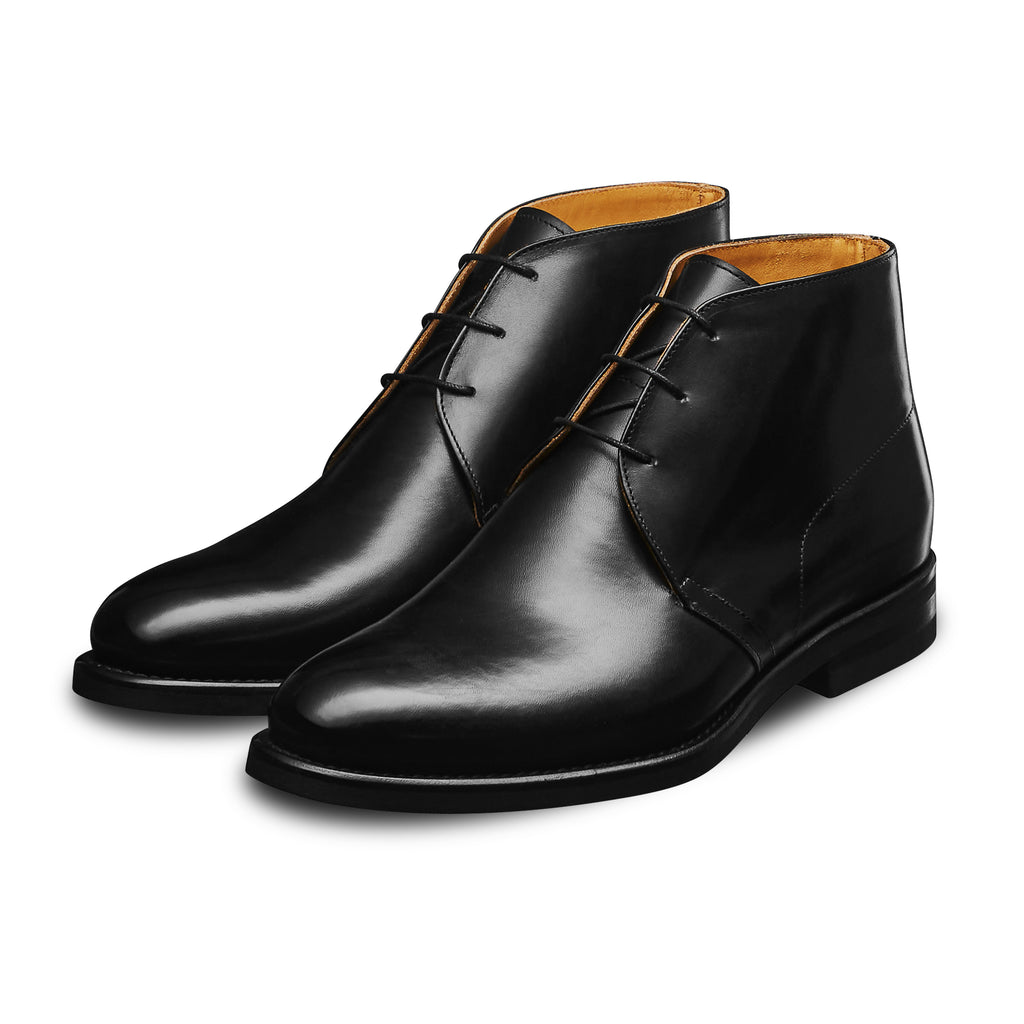 swatche, Bottines Chukka Osilo 374 noir, chaussure pour hommes 