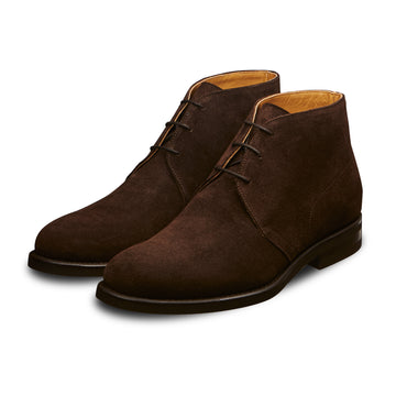 swatche, Boots à lacets semi montantes pour hommes, marron, Loding