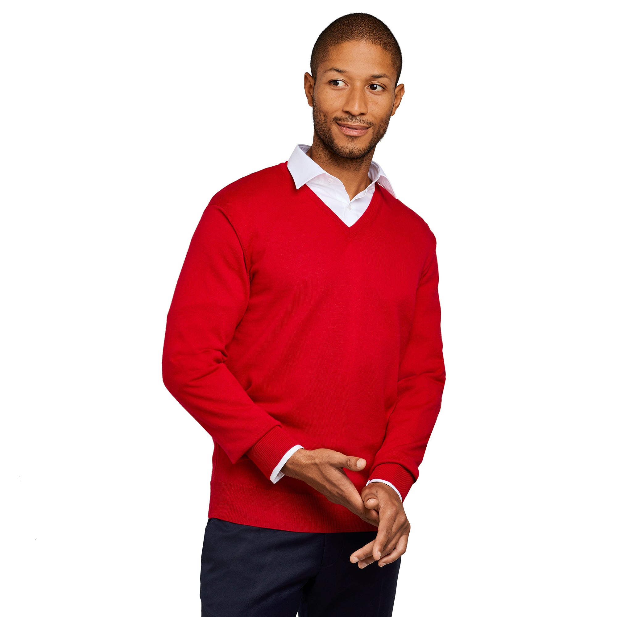 Pur Cachemire Pull Cachemire Col V Homme Gris Fumé Pull à Col V