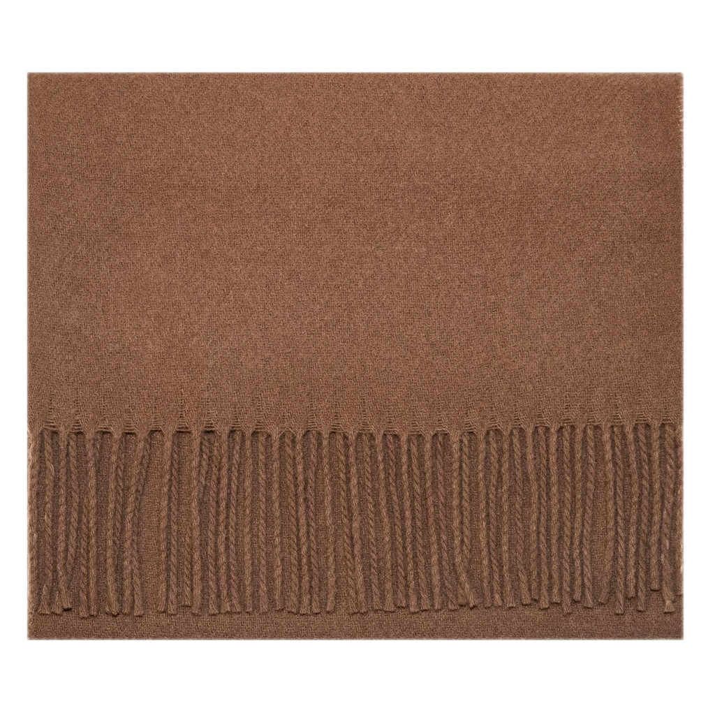 swatche, Echarpe camel en feutre de laine vierge